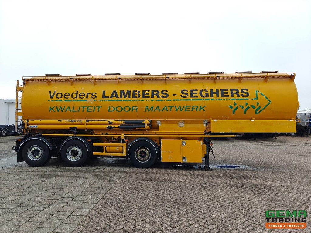 Lambrecht 95LK30 Schüttgut-Mischfutter/Futter – Liftachse – Lenkachsen – SAF-Scheibenbremse, TÜV bis 01/2027