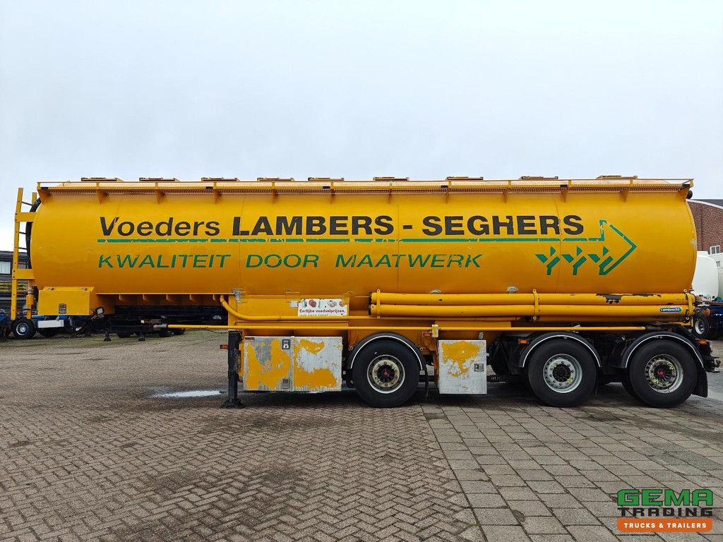 Lambrecht 95LK30 Schüttgut-Mischfutter/Futter – Liftachse – Lenkachsen – SAF-Scheibenbremse, TÜV bis 01/2027