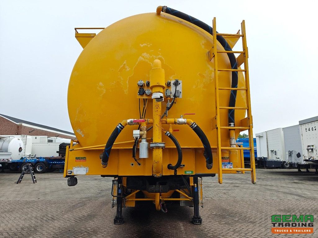 Lambrecht 95LK30 Schüttgut-Mischfutter/Futter – Liftachse – Lenkachsen – SAF-Scheibenbremse, TÜV bis 01/2027