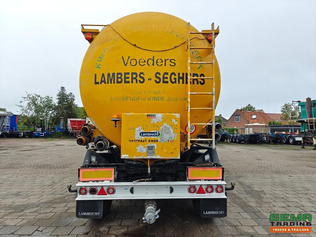 Lambrecht 95LK30 Schüttgut-Mischfutter/Futter – Liftachse – Lenkachsen – SAF-Scheibenbremse, TÜV bis 01/2027