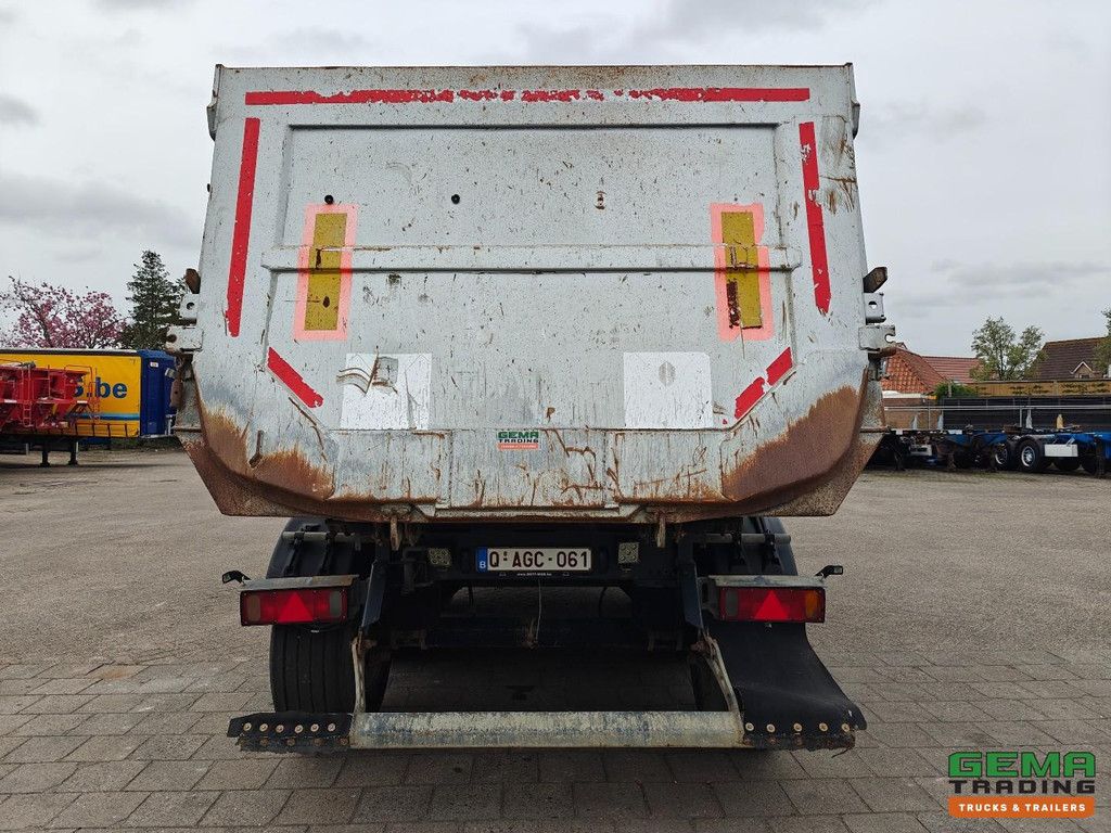 Schmitz Cargobull SGF*S3 HardoxSteel 32 m³ Kipper – Stahlchassis – Liftachse – 3-Achs-Schmitz-Scheibenbremse – 7070 kg