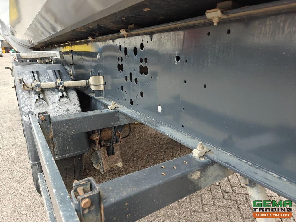 Schmitz Cargobull SGF*S3 HardoxSteel 32 m³ Kipper – Stahlchassis – Liftachse – 3-Achs-Schmitz-Scheibenbremse – 7070 kg