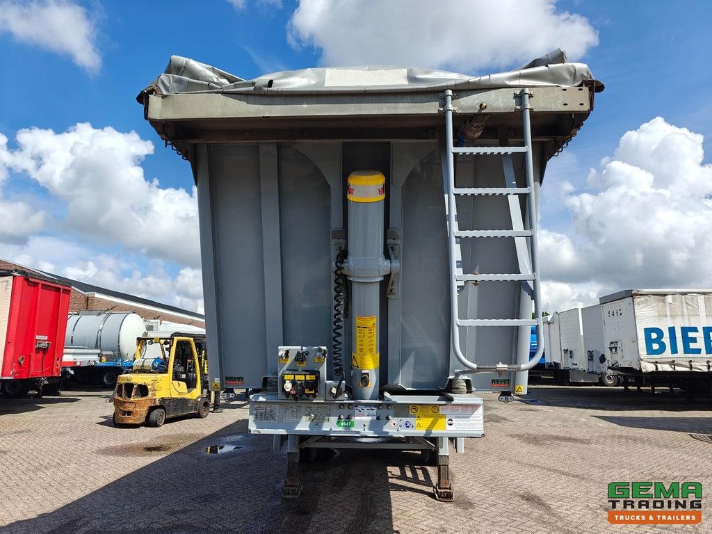 Stas S300CX 35 m³ AluBox-Kipper – Alu-Fahrgestell – Scheibenbremsen – Liftachse – Cramaro-Elektroplane