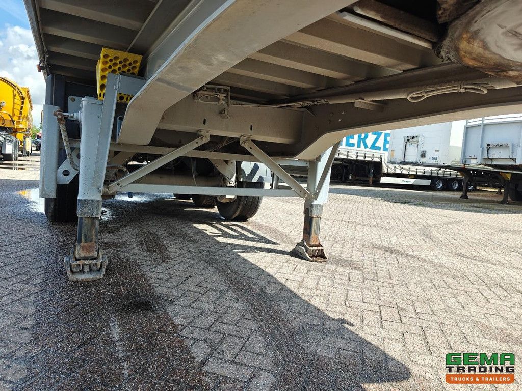 Stas S300CX 35 m³ AluBox-Kipper – Alu-Fahrgestell – Scheibenbremsen – Liftachse – Cramaro-Elektroplane
