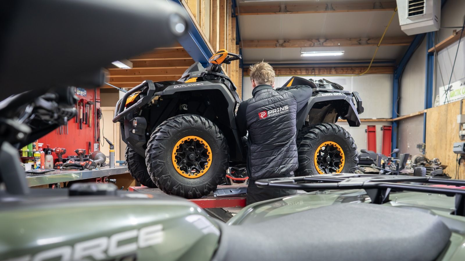 Linhai LH100DU UTV, Gator, accu, elektrisch, 4x4