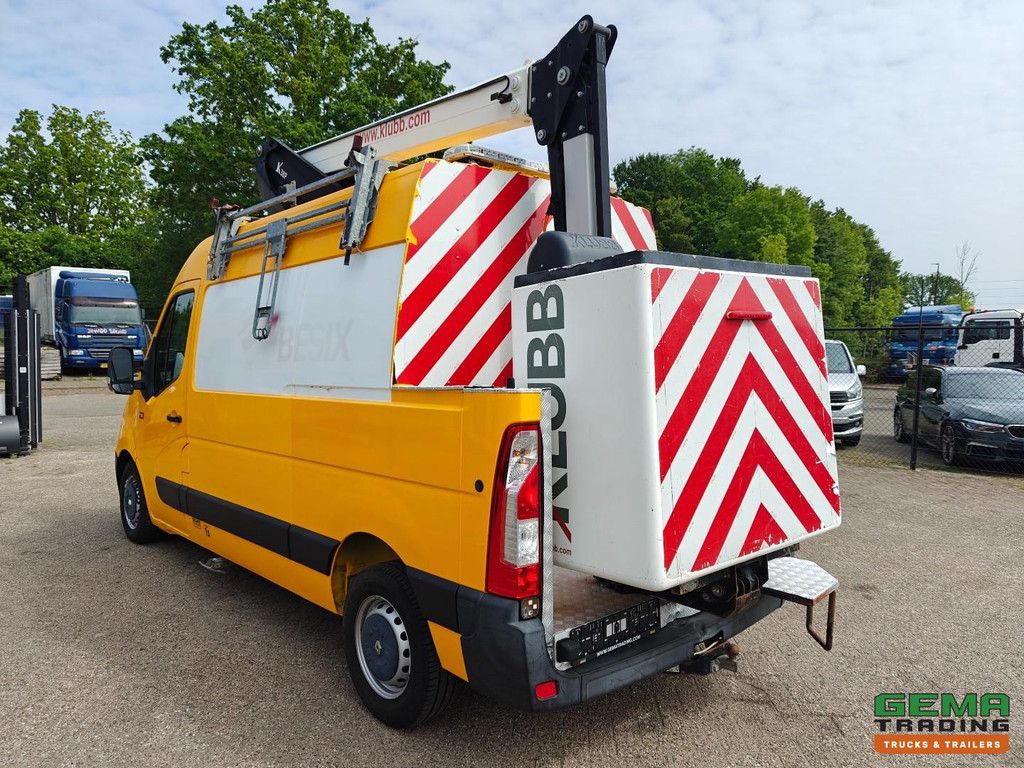 Renault MASTER Euro6B – Klubb K38P Teleskopausleger-Arbeitsbühne 11,9 m – 2750 Stunden – 96.000 km – Navi