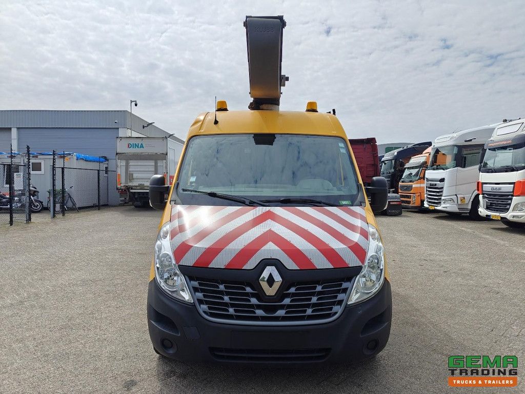 Renault MASTER Euro6B – Klubb K38P Teleskopausleger-Arbeitsbühne 11,9 m – 2750 Stunden – 96.000 km – Navi