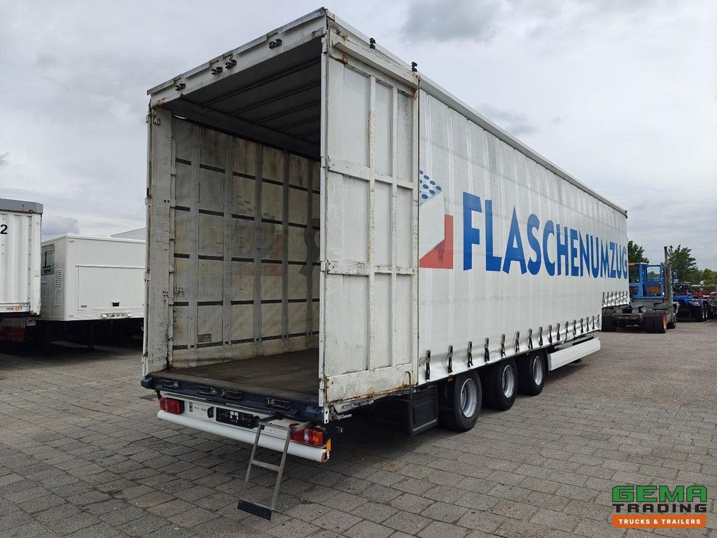 Krone SD Sliding curtains 13.6 - Semi-low loader - Pop-up roof - BPW axles drum brake