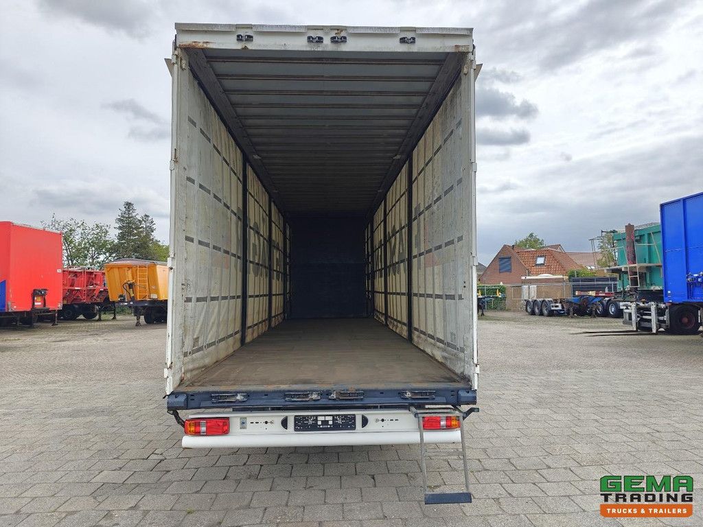 Krone SD Sliding curtains 13.6 - Semi-low loader - Pop-up roof - BPW axles drum brake