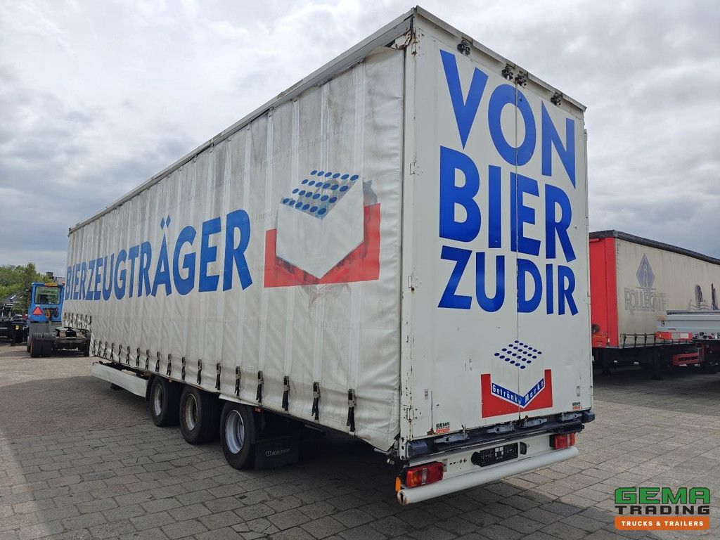 Krone SD Sliding curtains 13.6 - Semi-low loader - Pop-up roof - BPW axles drum brake
