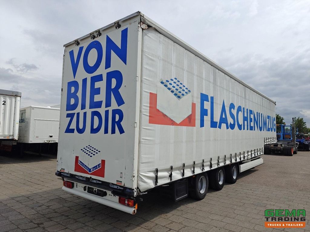 Krone SD Sliding curtains 13.6 - Semi-low loader - Pop-up roof - BPW axles drum brake