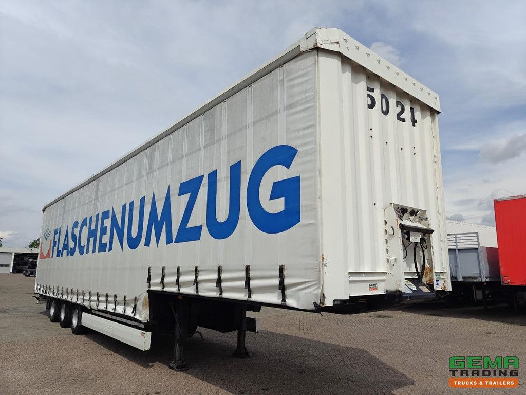 Krone SD Sliding curtains 13.6 - Semi-low loader - Pop-up roof - BPW axles drum brake