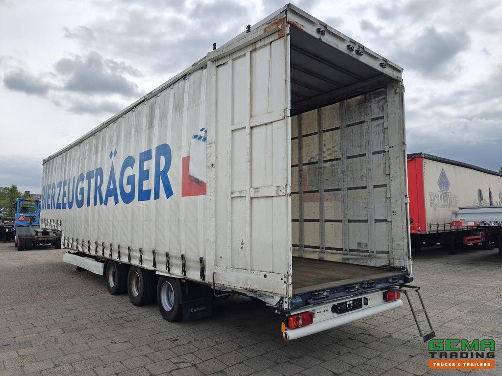 Krone SD Sliding curtains 13.6 - Semi-low loader - Pop-up roof - BPW axles drum brake