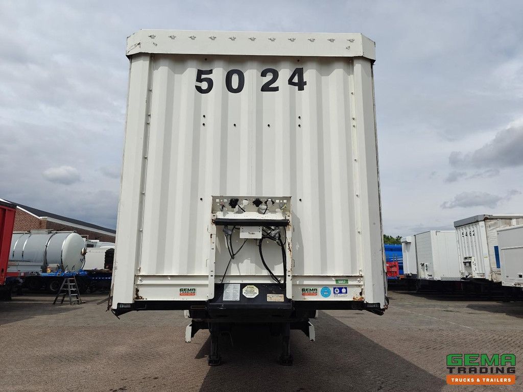 Krone SD Sliding curtains 13.6 - Semi-low loader - Pop-up roof - BPW axles drum brake