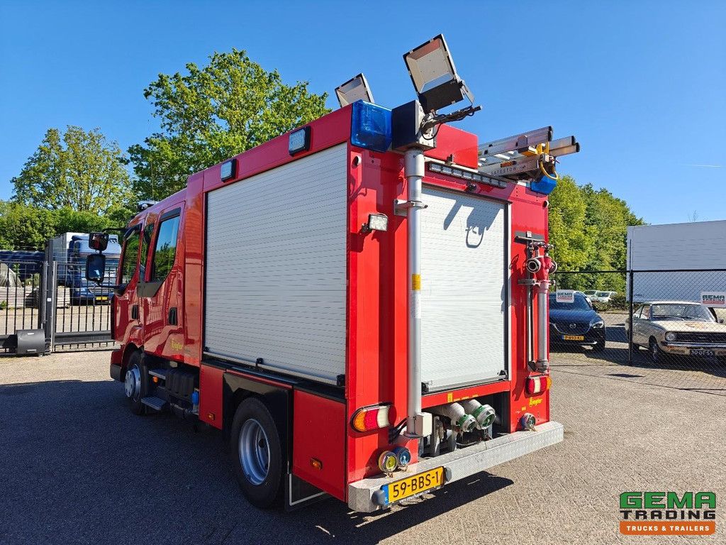 Renault MIDLUM 220.10 EXTRA LIGHT 4x2 Doppelkabine (6-Sitzer) Euro 5 – Ziegler AS06 LD2.000 HD400 S100 – Pumpe ausgebaut – TÜV bis 04/2027