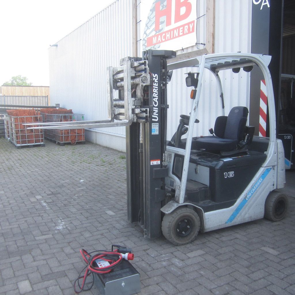 Unicarriers L16Q, elek., triplo, side shift, vorkenklem.