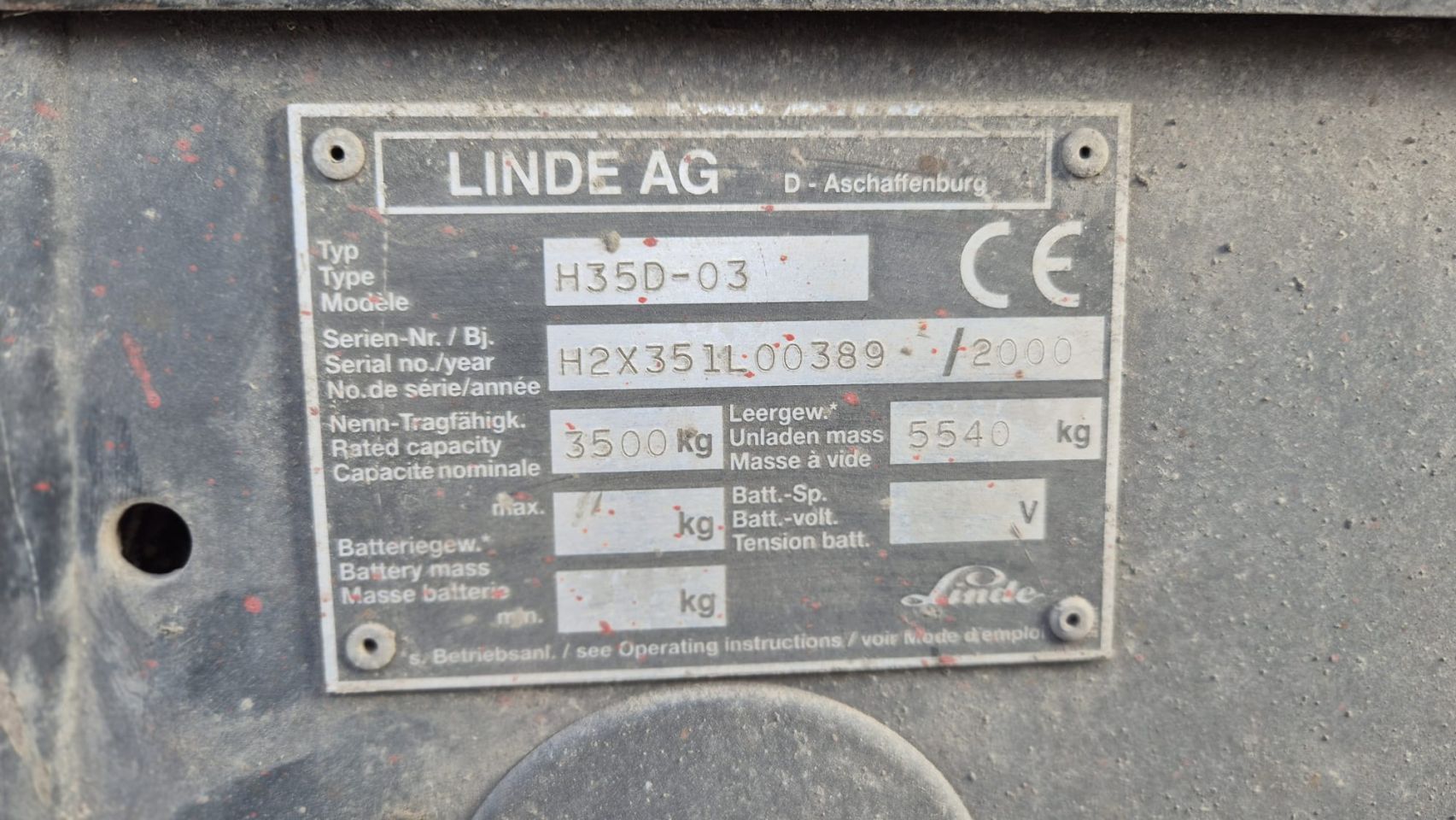 Linde H35D-03
