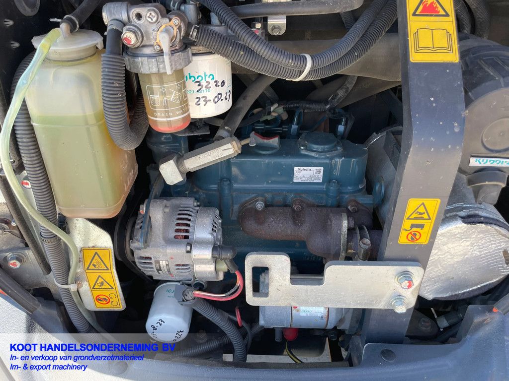 Kubota Kx 019-4 Overdruk unit/2xBak!