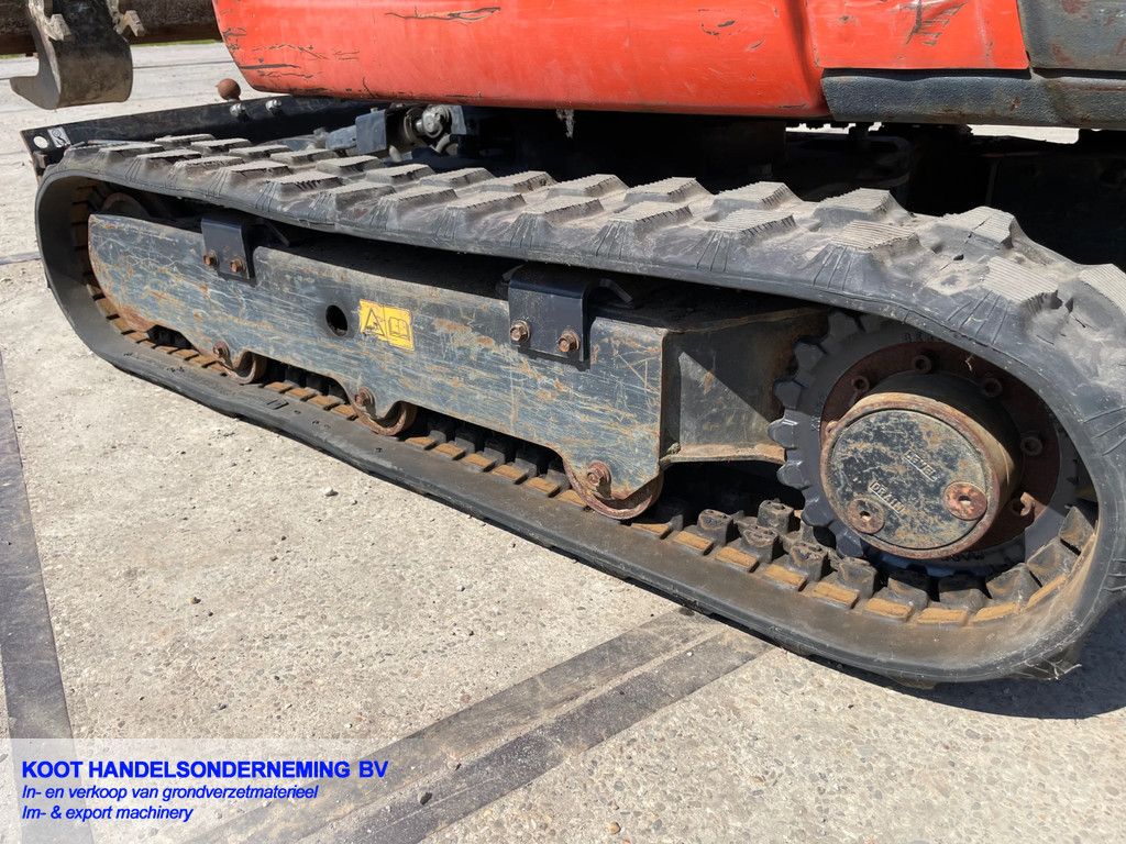 Kubota Kx 019-4 Overdruk unit/2xBak!