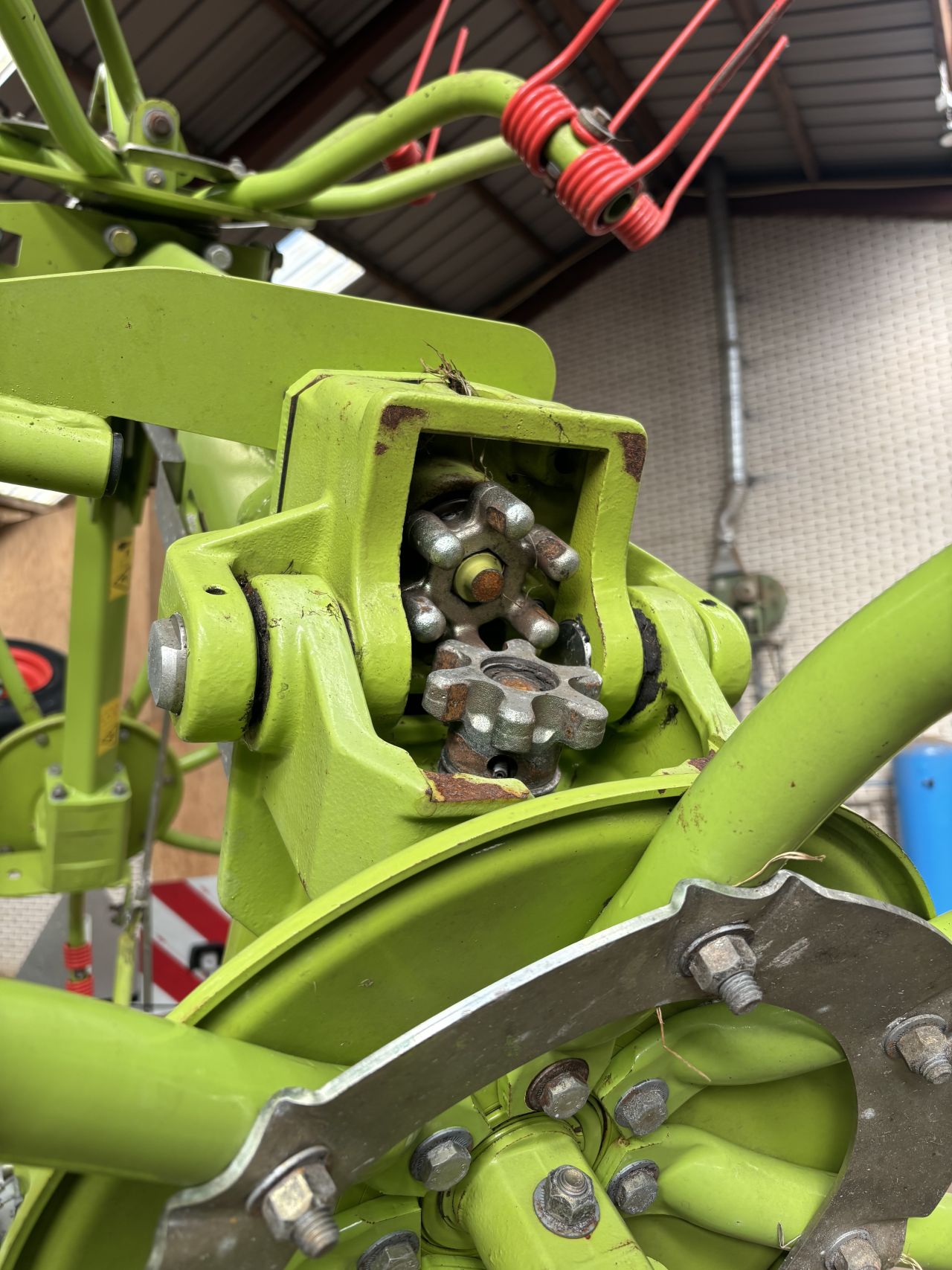 Claas volto 1320 T schudder getrokken
