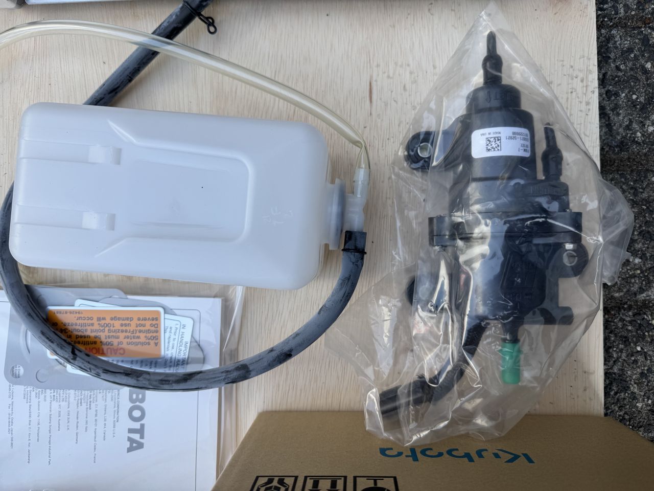 Nieuwe Kubota WG972-G-EF01 diesel Motor