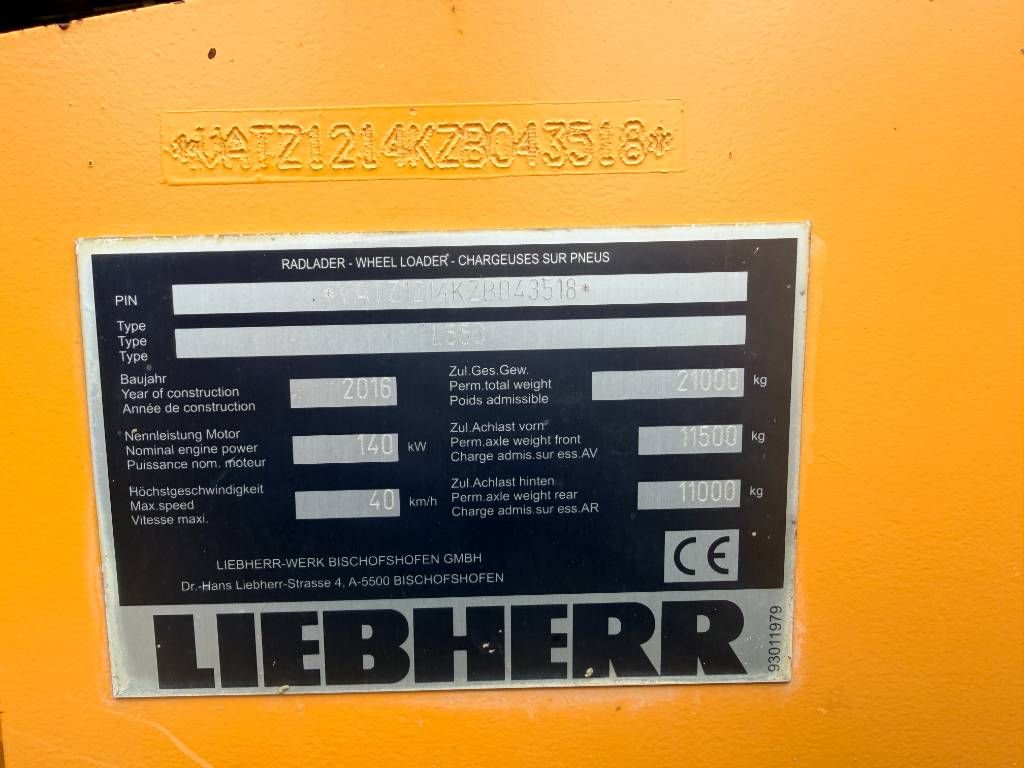 Liebherr L550 Xpower