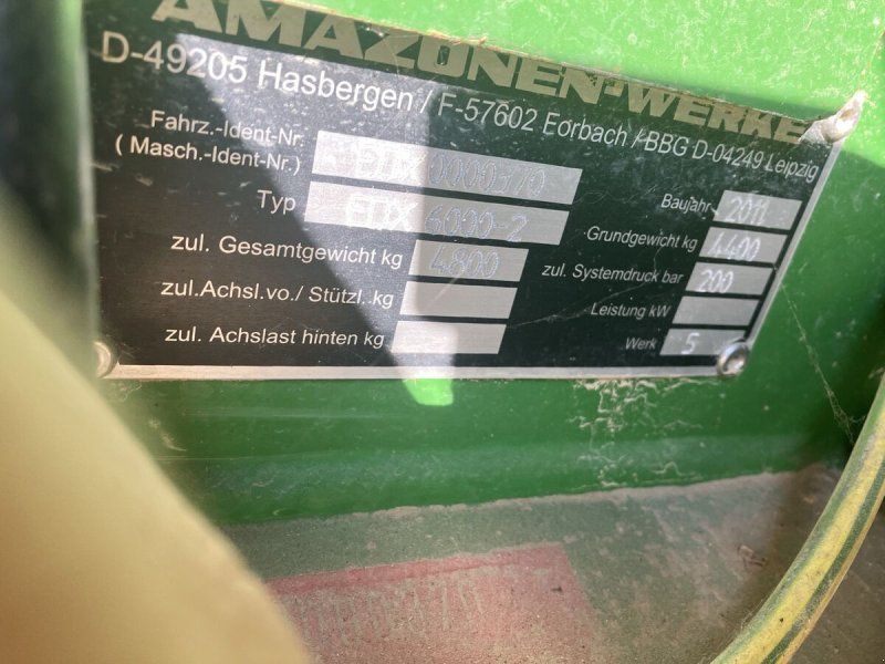 Amazone EDX 6000-2