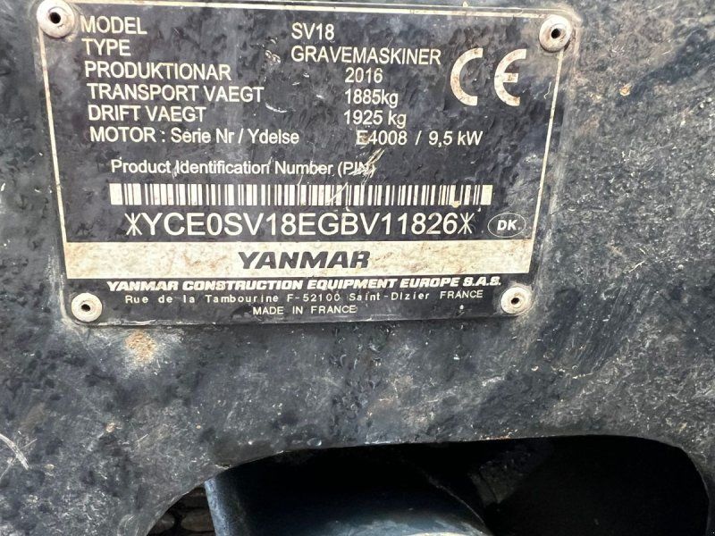 Yanmar SV18