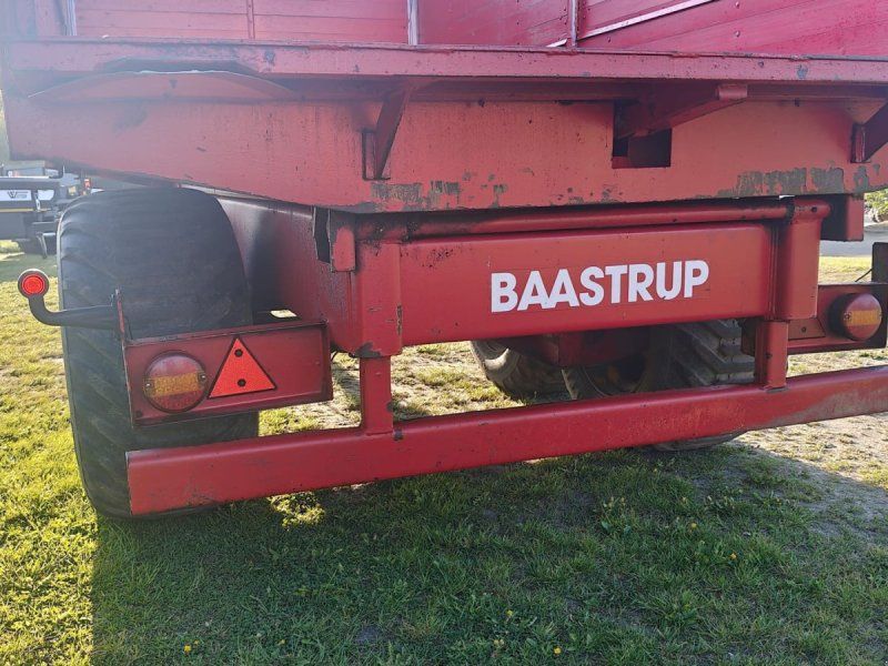 Baastrup 12 tons hydr. bremser, Støtteben og Bagsmæk