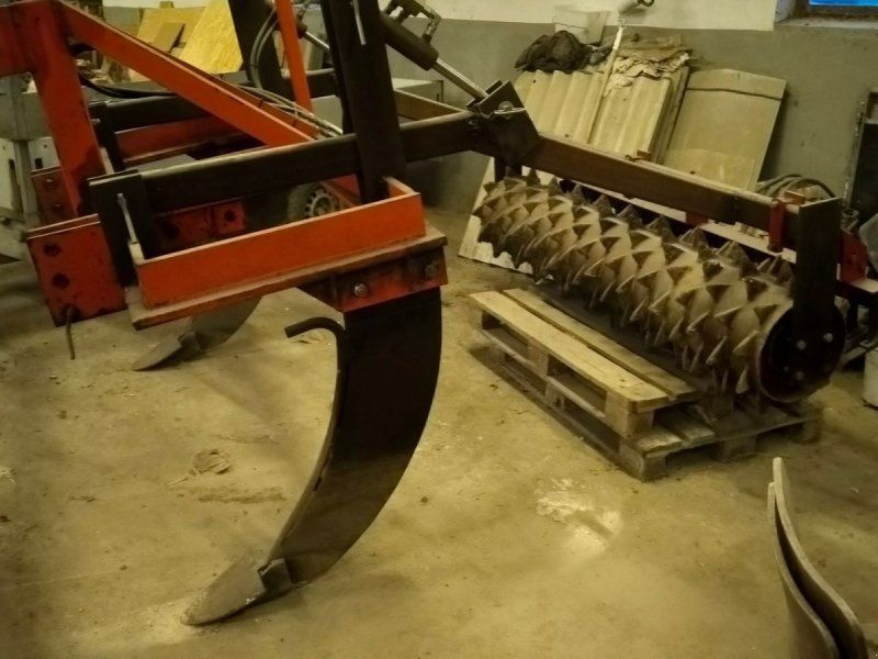 2 tands med hydraulisk tandpakkervalse