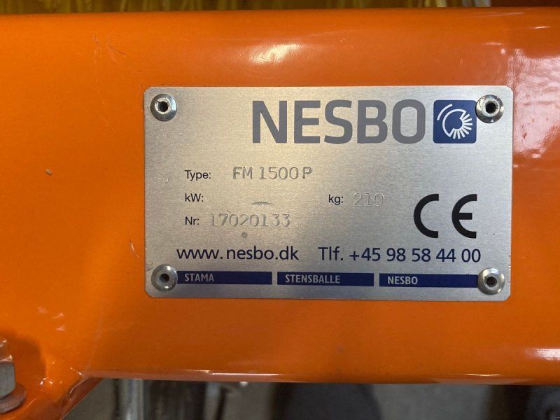 FM 1500 P 1000H PTO A-ramme kat. 1SS