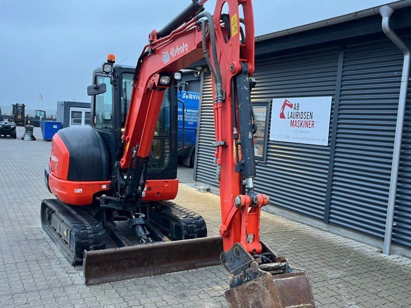 Kubota Kx042-4 Hydraulisk s40 + graveskovl