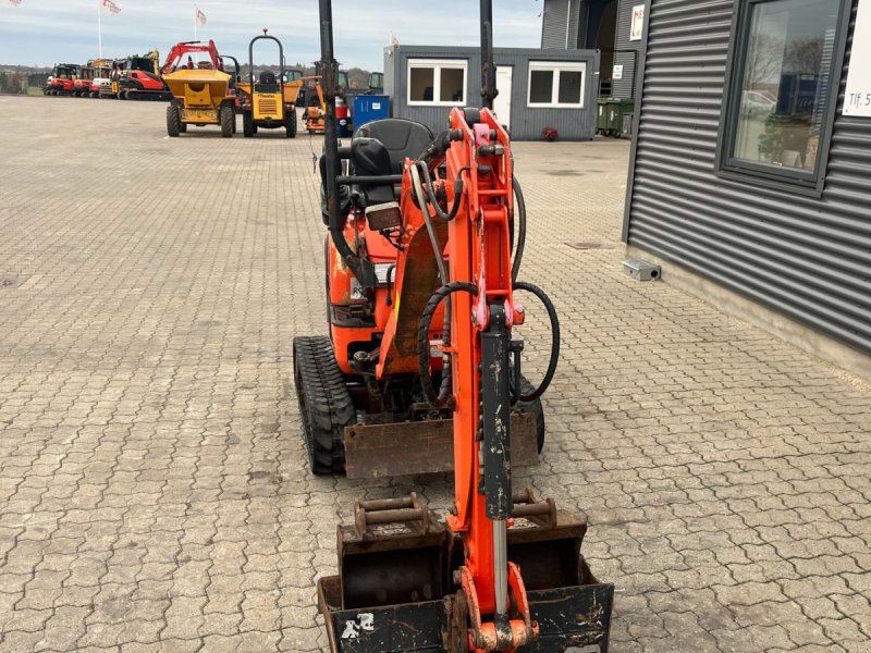 Kubota U10-3 SL med udskudsarm