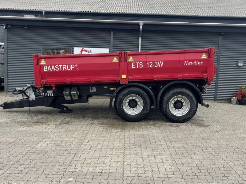 Baastrup ets 12-3w 12 tons Entreprenørvogn