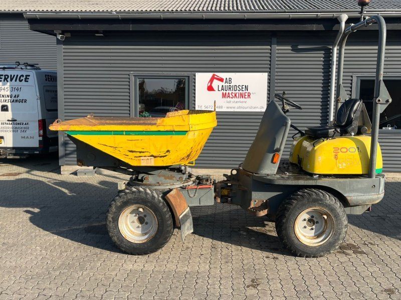 Wacker Neuson 2001hs 2tons er med højtip og sving