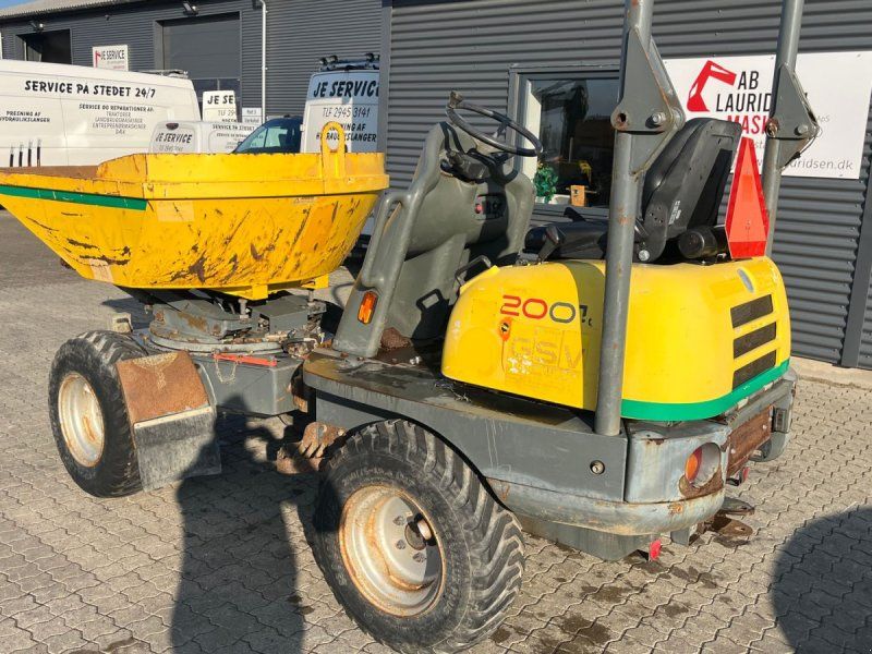 Wacker Neuson 2001hs 2tons er med højtip og sving