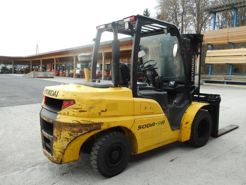 Hyundai 50DA-9A Tripl 4,4m + SS + ZV + Zwillingsreifen