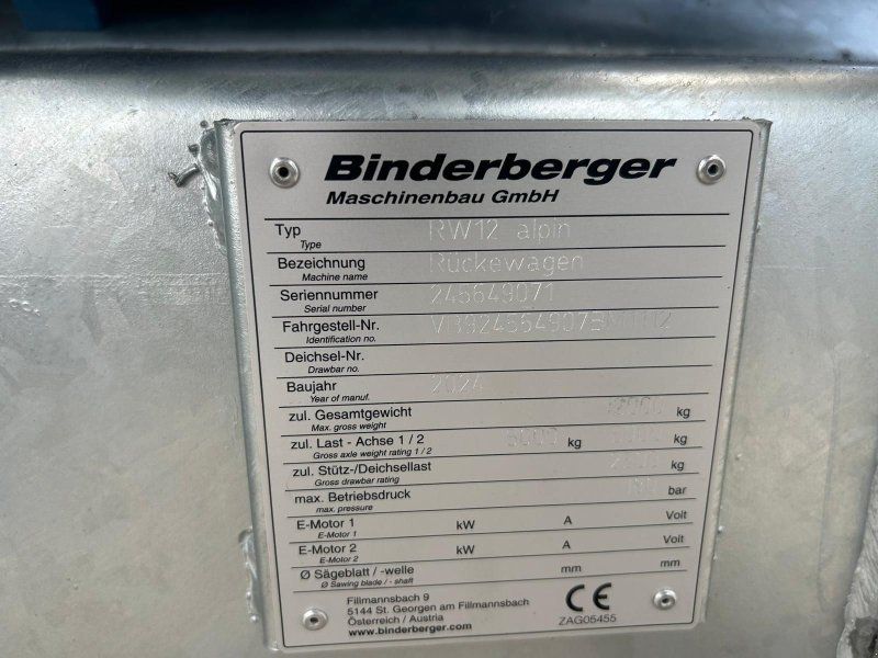Binderberger RW 12 ALPIN