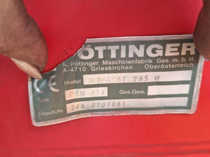 Pöttinger Novacat 265H