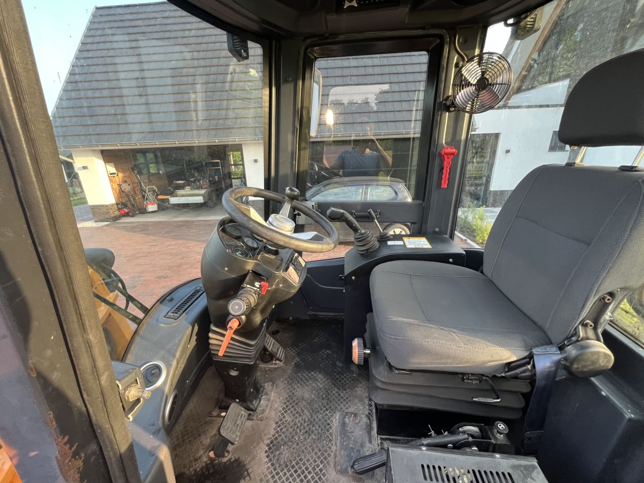 HYTEC ZL12F shovel / wiellader bouwjaar 2019 – cabine – palletvo