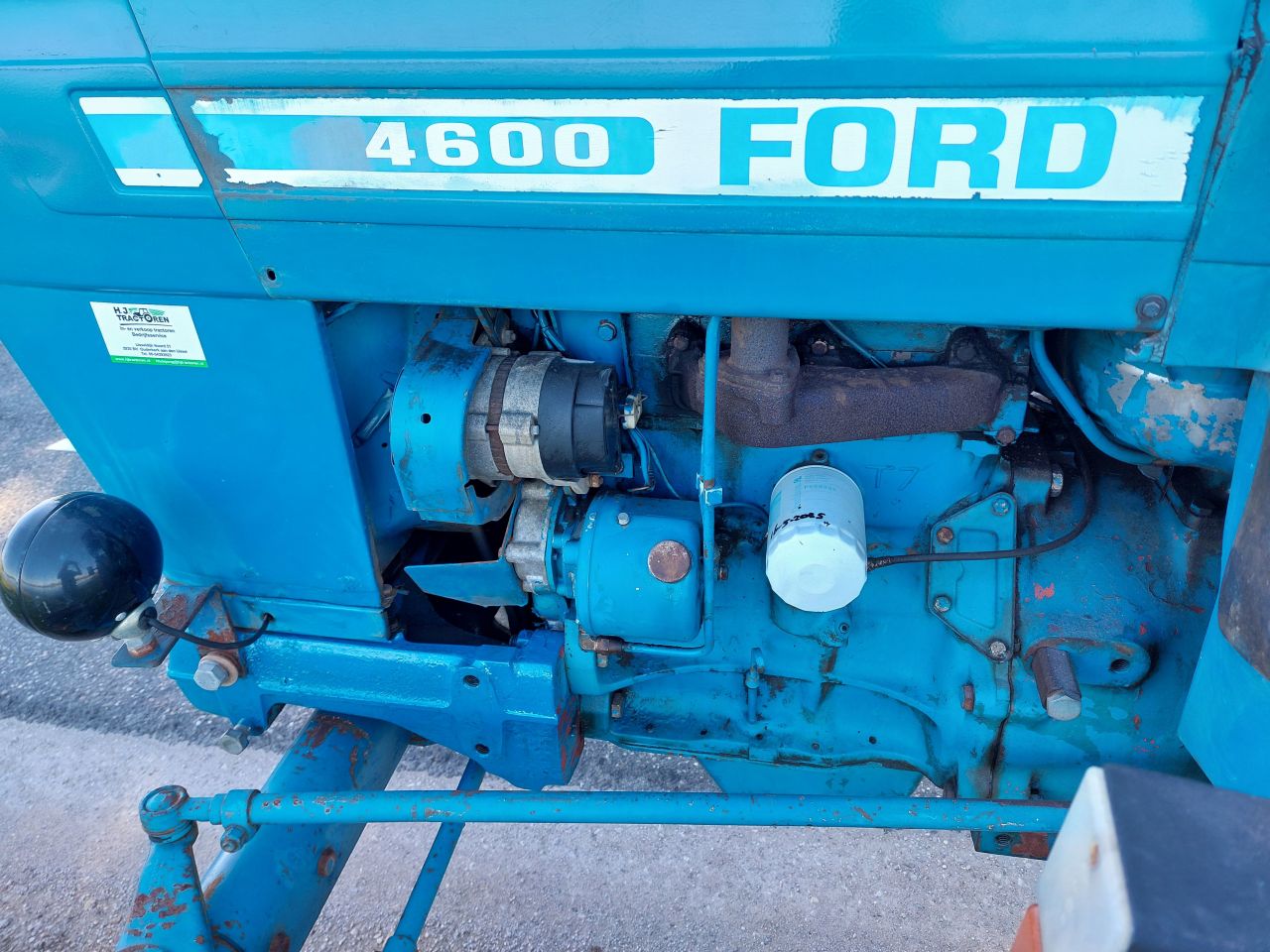 Ford 4600 met stuurbekrachtiging