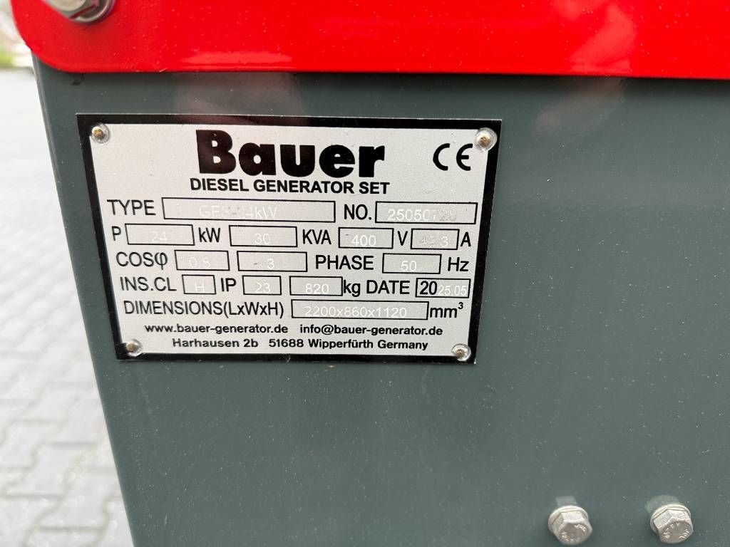Bauer 33 KVA
