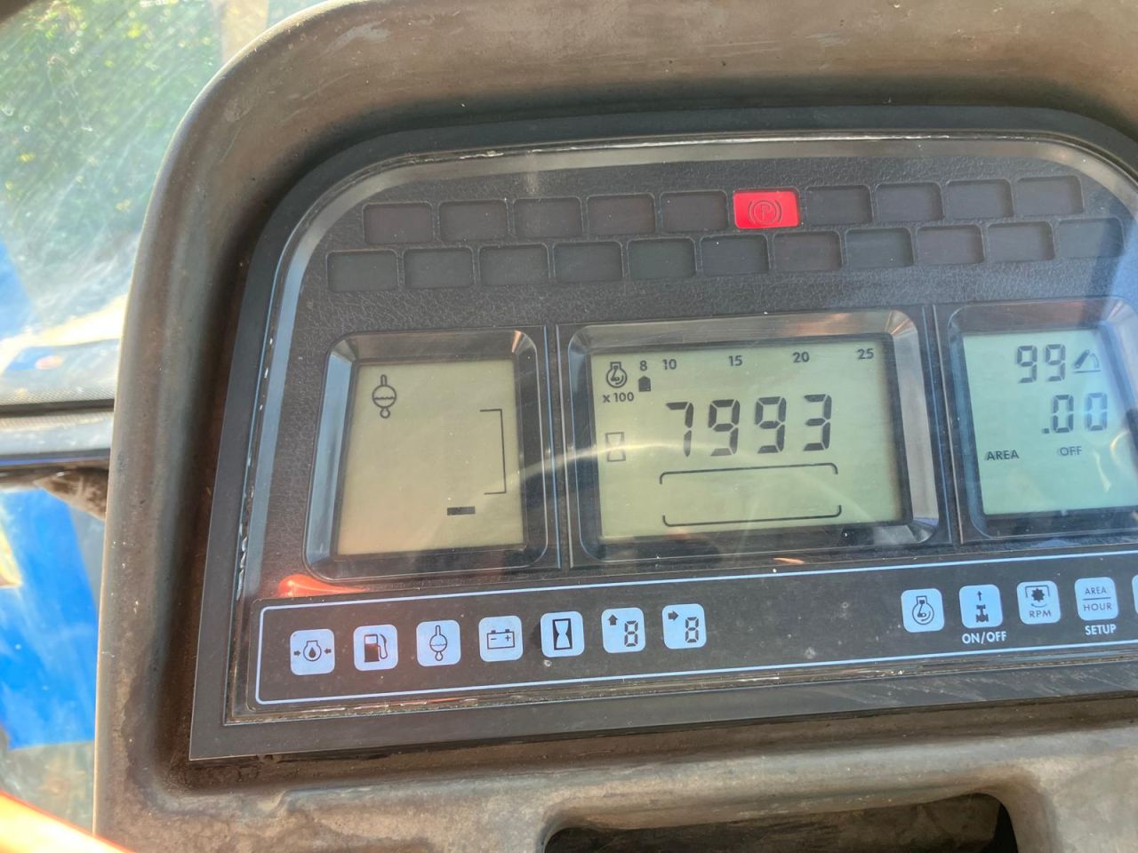 New holland tm 115 range command