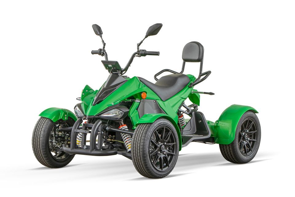 100% Elektrische Spyracing straatlegale quad met KENTEKEN