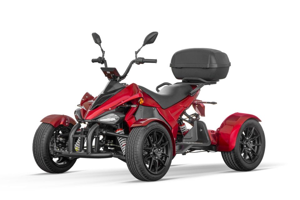 100% Elektrische Spyracing straatlegale quad met KENTEKEN