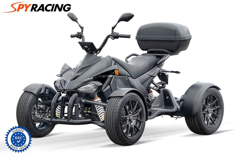 100% Elektrische Spyracing straatlegale quad met KENTEKEN