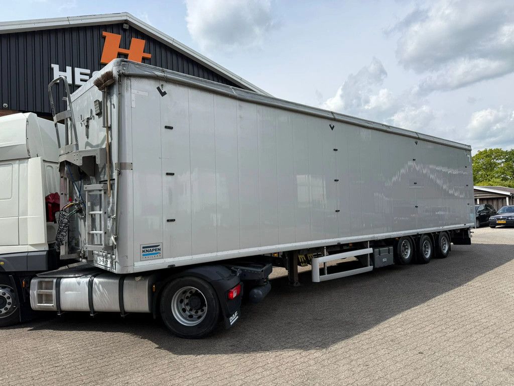 Knapen Trailers 96m3 Liftas Cargo Floor 10MM 2 year old! Afstandsbediening Metallic