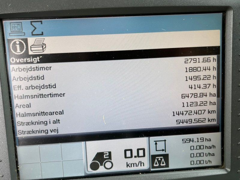 Claas 770 AFS HYBRID med 4wd & 35fod 1050Vario skærebord.