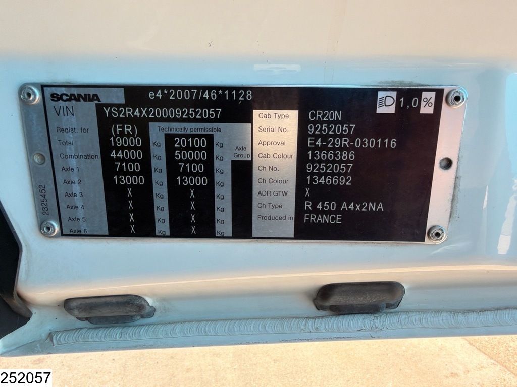 Scania R 450 EURO 6, Retarder