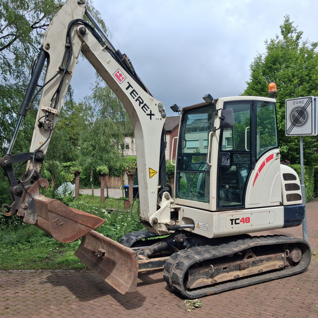 Terex Tc48 Midigraver.